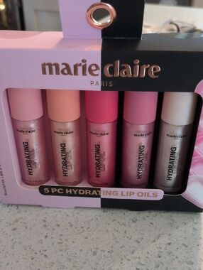 MARIE CLAIRE PARISHydrating Lip Oil Set -5  Pink Mix